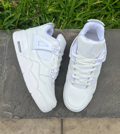 RETRO 4  FULL WHITE