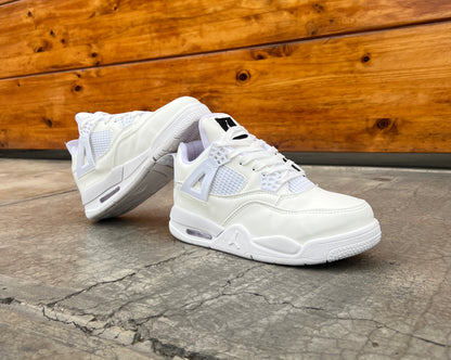 RETRO 4  FULL WHITE