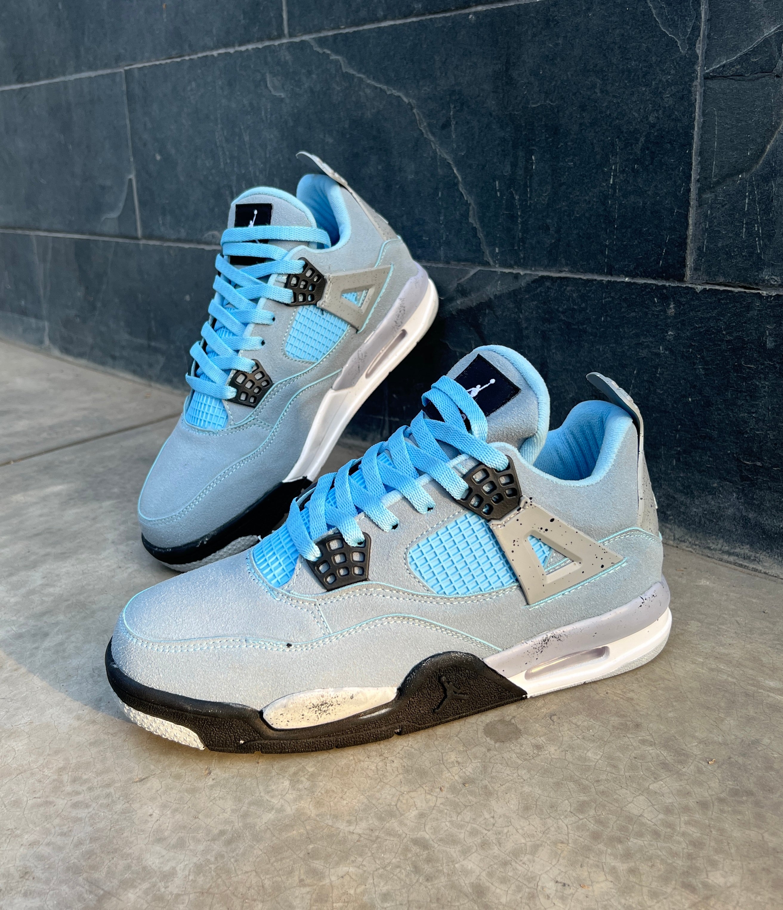 RETRO 4  SKY BLUE