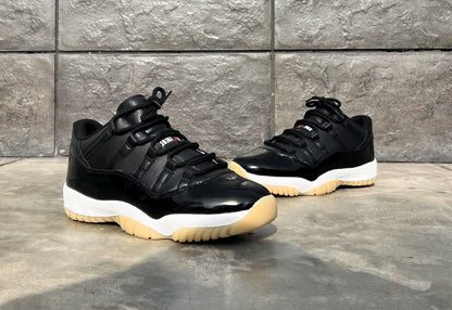 Retro 11 Low BLACK  AND YELOW