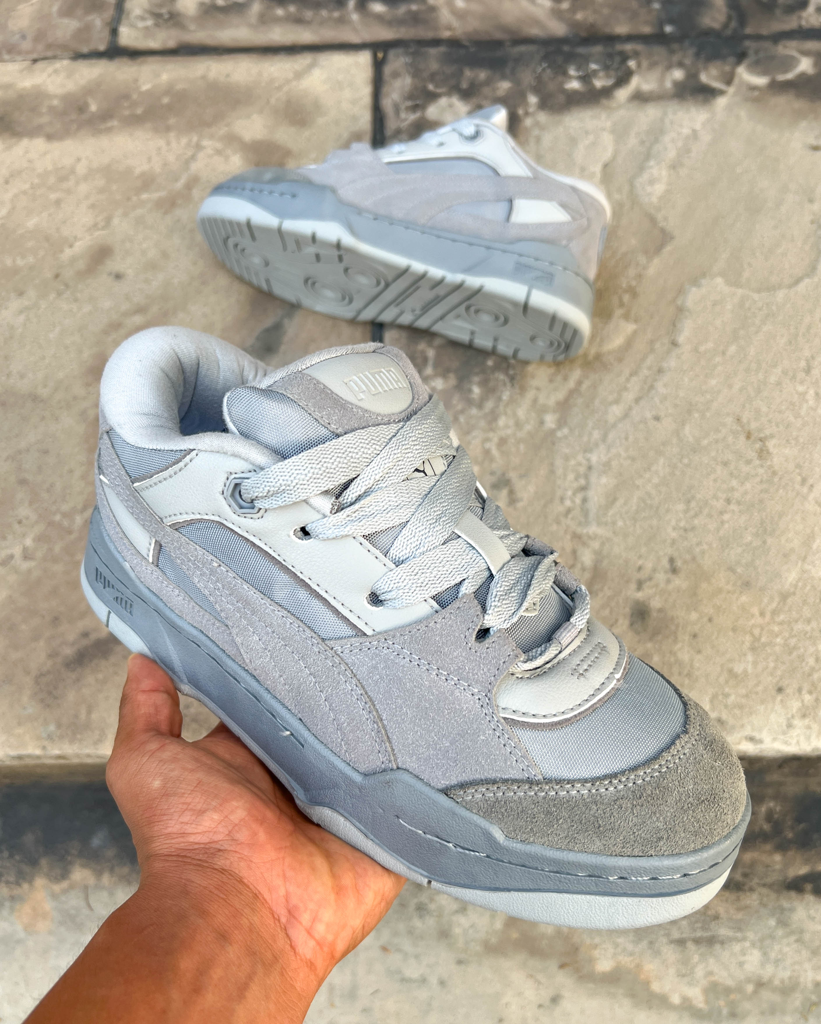 PUMA 180 FULL SILVER