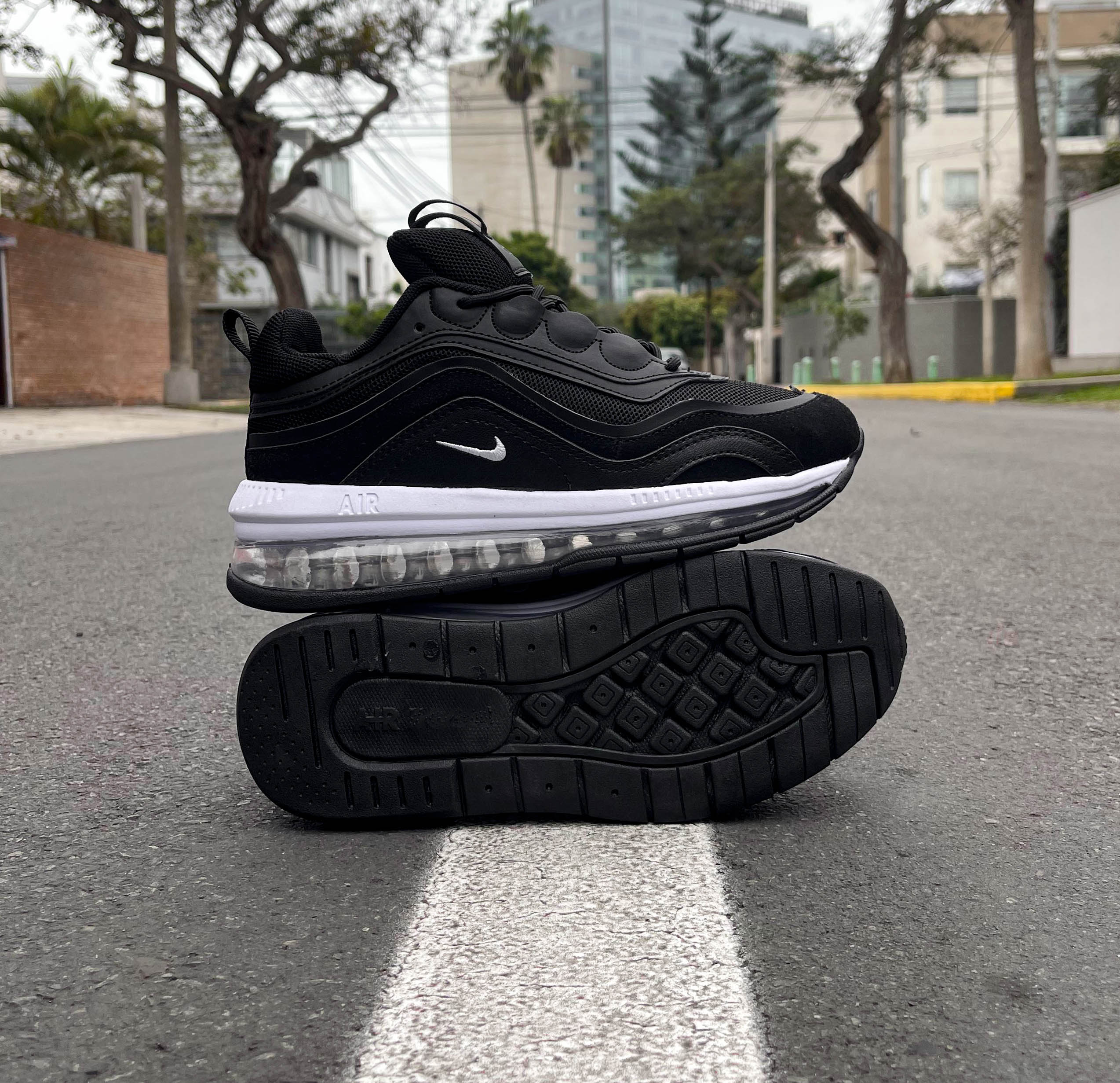 NIKE  97 CLASSIC BLACK AND WHITE