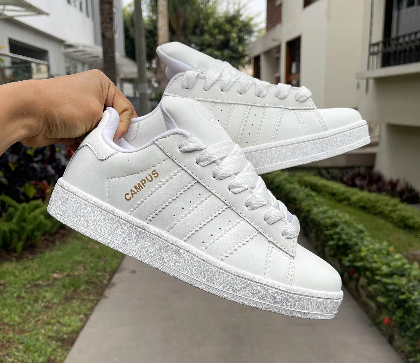 CAMPUS 00S CLASSIC  FULL WHITE