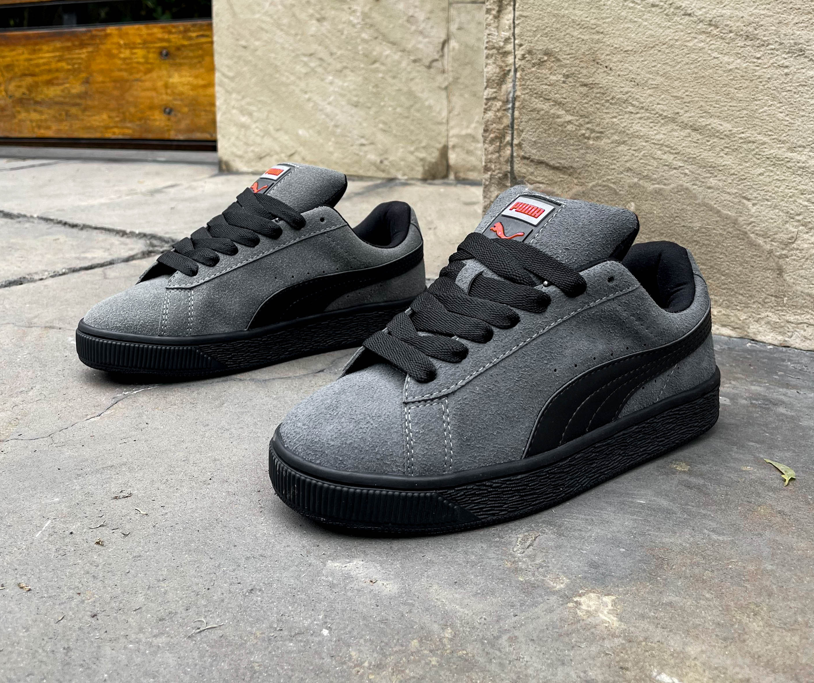 PUMA XL BLACK FULL GAMUZA