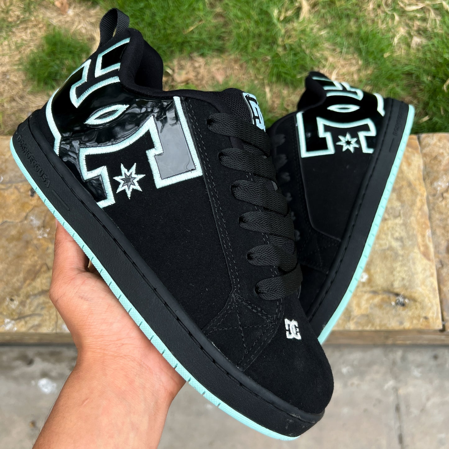 DC BLACK TURQUESA