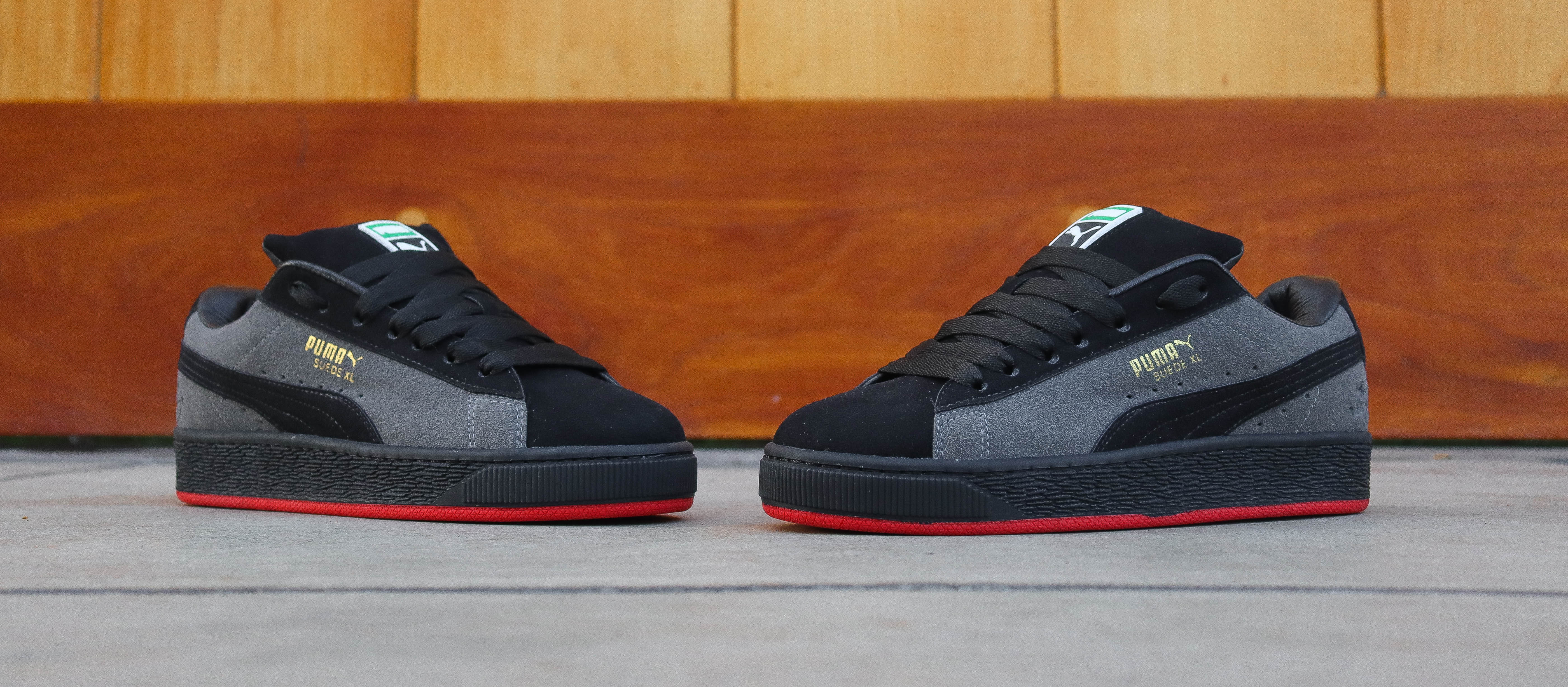 PUMA XL BLACK AND RED