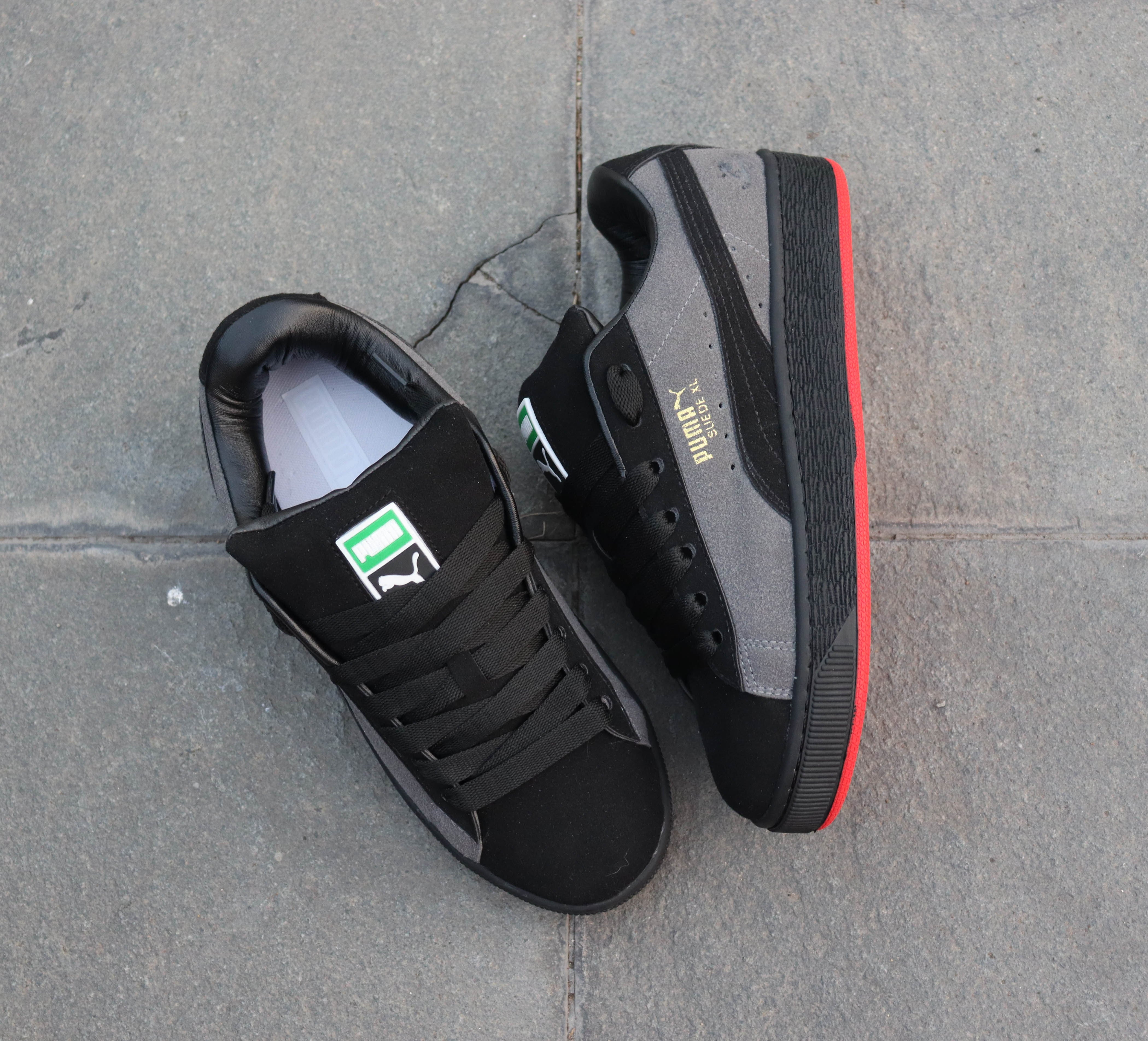 PUMA XL BLACK AND RED