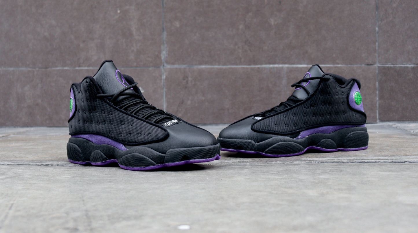 RETRO 13   BLUE  AND BLACK