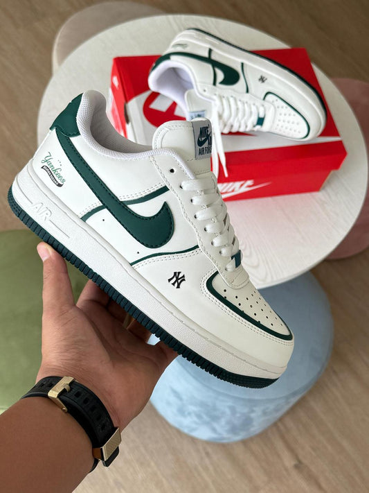 NIKE  AF1 BLACK LINE GREEN