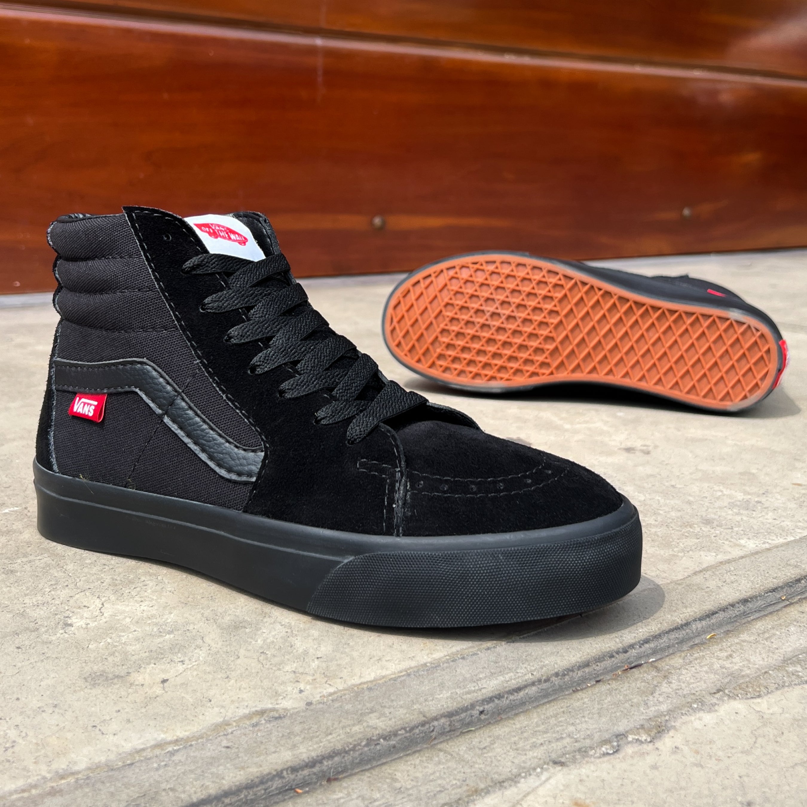 VANS BOTINES NEGRO