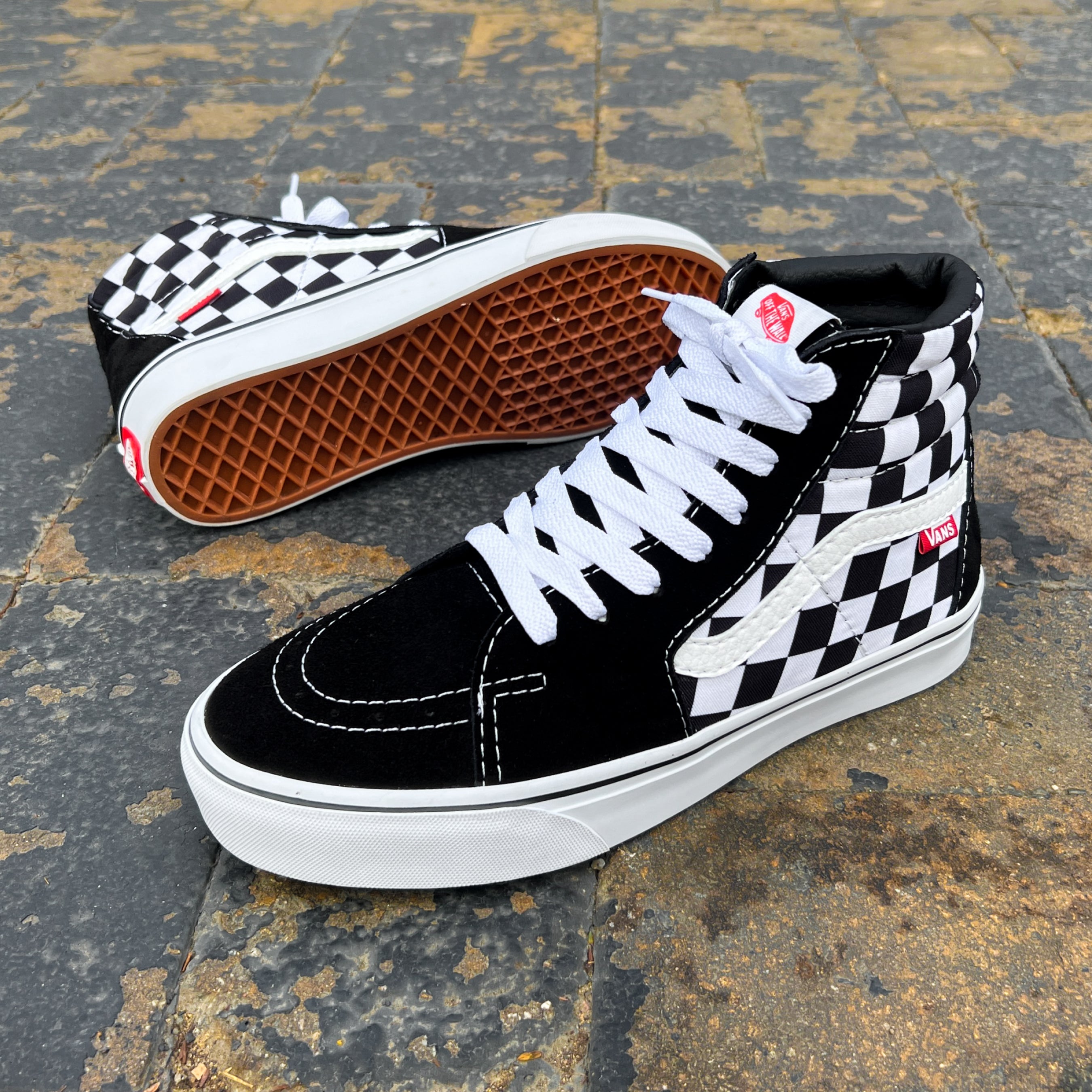 VANS BOTINES CUADROS